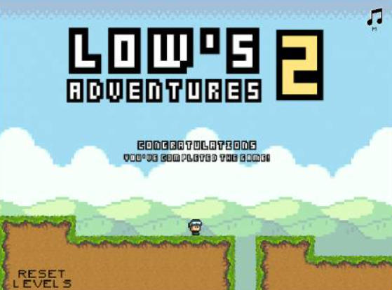 Low's Adventure 2 gameplay screenshot